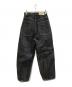 KURO iro (クロ イロ) バルーンデニムパンツ インディゴ サイズ:2：8000円