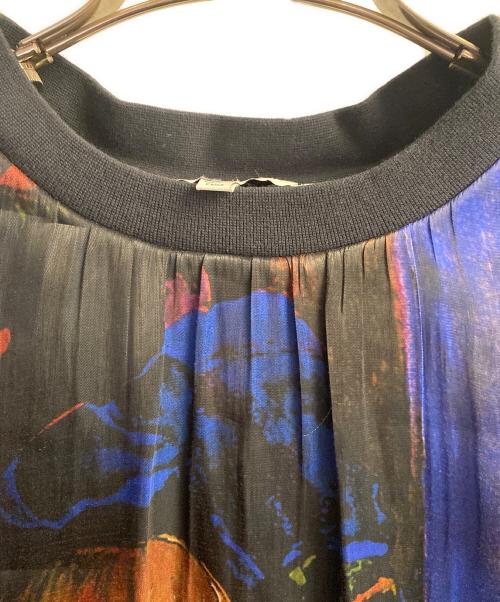 J.W.ANDERSON（ジェイダブリューアンダーソン）J.W.ANDERSON (ジェイダブリューアンダーソン) グラフィックスウェットシャツ ブルー サイズ:Ｓの古着・服飾アイテム