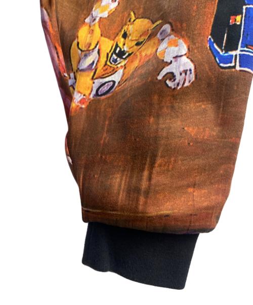 J.W.ANDERSON（ジェイダブリューアンダーソン）J.W.ANDERSON (ジェイダブリューアンダーソン) グラフィックスウェットシャツ ブルー サイズ:Ｓの古着・服飾アイテム