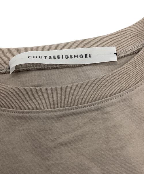 COGTHEBIGSMOKE（コグザビッグスモーク）COGTHEBIGSMOKE (コグザビッグスモーク) JEMMA T-SHIRT グレー サイズ:Freeの古着・服飾アイテム