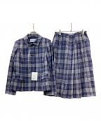 ROCHASロシャス）の古着「セットアップスーツ」｜ブルー