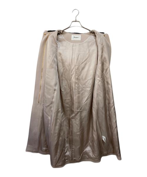 GRACE CONTINENTAL（（グレースコンチネンタル）GRACE CONTINENTAL (グレースコンチネンタル) フォックスファーフードコート ベージュ サイズ:36の古着・服飾アイテム