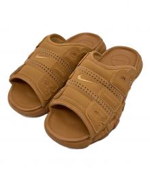 NIKE（ナイキ）の古着「MORE UPTEMPO SLIDE FLAX」｜キャメル