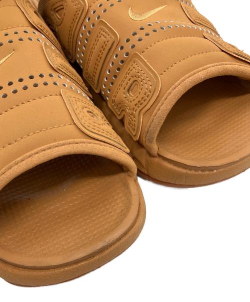 NIKE（ナイキ）NIKE (ナイキ) MORE UPTEMPO SLIDE FLAX キャメル サイズ:25.0cmの古着・服飾アイテム