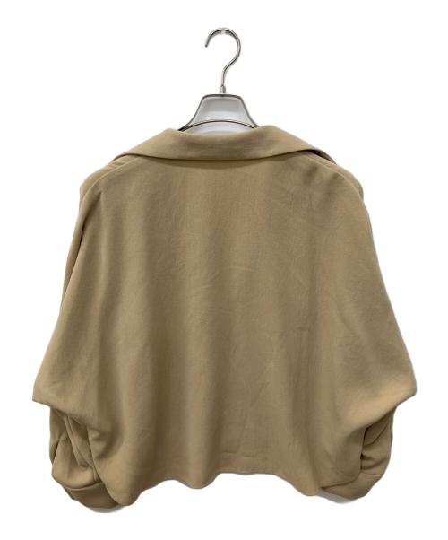 Plage（プラージュ）Plage (プラージュ) GEORGETTE SKIPPER ブラウス ベージュ サイズ:Freeの古着・服飾アイテム