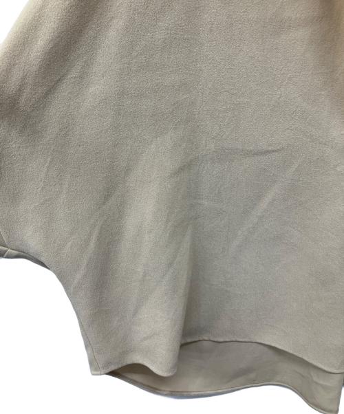 Plage（プラージュ）Plage (プラージュ) GEORGETTE SKIPPER ブラウス ベージュ サイズ:Freeの古着・服飾アイテム