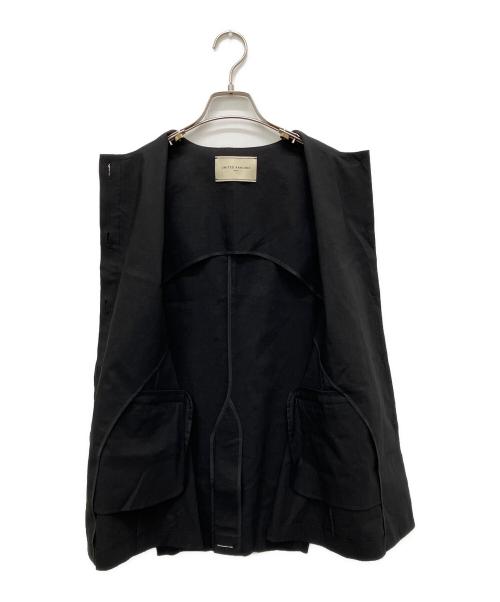 UNITED ARROWS（ユナイテッドアローズ）UNITED ARROWS (ユナイテッドアローズ) NALYA ベスト ブラック サイズ:Freeの古着・服飾アイテム