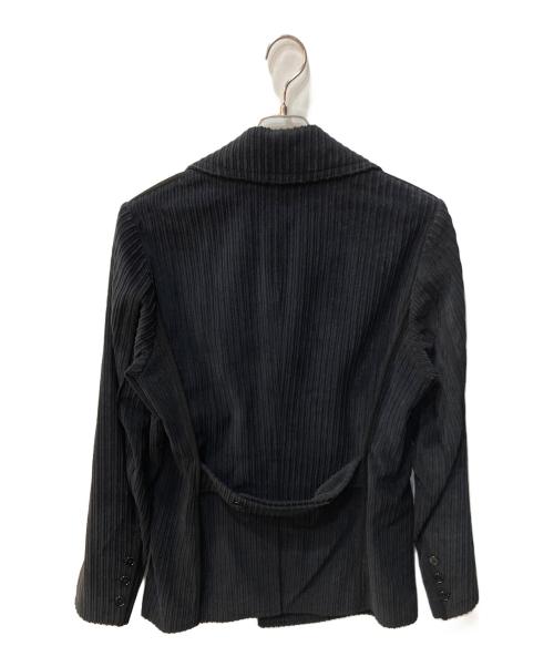 DOLCE & GABBANA（ドルチェ＆ガッバーナ）DOLCE & GABBANA (ドルチェ＆ガッバーナ) コーデュロイコート ネイビー サイズ:48の古着・服飾アイテム