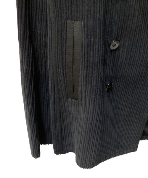 DOLCE & GABBANA（ドルチェ＆ガッバーナ）DOLCE & GABBANA (ドルチェ＆ガッバーナ) コーデュロイコート ネイビー サイズ:48の古着・服飾アイテム