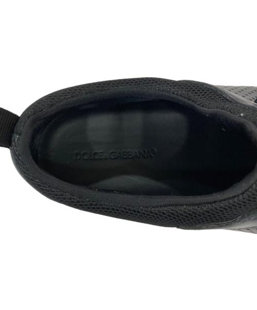 DOLCE & GABBANA（ドルチェ＆ガッバーナ）DOLCE & GABBANA (ドルチェ＆ガッバーナ) ローカットスニーカー ネイビー サイズ:8.5の古着・服飾アイテム