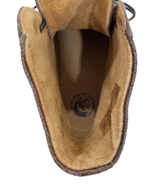 DIESEL（ディーゼル）DIESEL (ディーゼル) レースアップブーツ ブラウン サイズ:43の古着・服飾アイテム