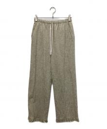 STEVEN ALAN（スティーブンアラン）の古着「TR ブッチャー パンツ」｜アイボリー
