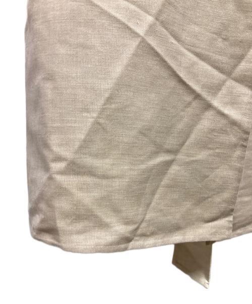STRASBURGO（ストラスブルゴ）STRASBURGO (ストラスブルゴ) ジレ ベージュ サイズ:36の古着・服飾アイテム