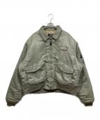SCHOTT BROS.ショット）の古着「フライトジャケット」｜グレー