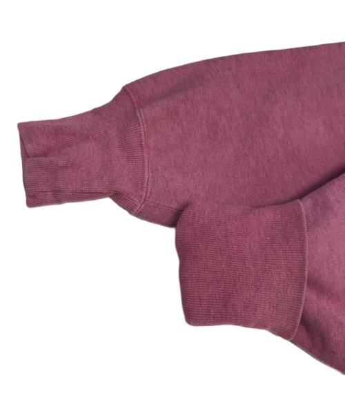 Champion（チャンピオン）Champion (チャンピオン) エルボーパッチツートンスウェット ピンク サイズ:Lの古着・服飾アイテム