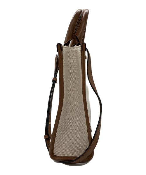 JIMMY CHOO（ジミーチュウ）JIMMY CHOO (ジミーチュウ) AVENUE TOTE N/S アイボリーの古着・服飾アイテム