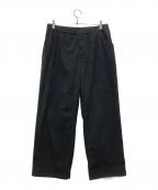JOURNAL STANDARD relumeジャーナルスタンダード レリューム）の古着「コーデュロイ ウォッシャブル スクエア イージーパンツ」｜ブラック