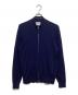 MACKINTOSH PHILOSOPHY（マッキントッシュ フィロソフィー）の古着「ミニワッフル スタンドジップアップニット」｜ネイビー