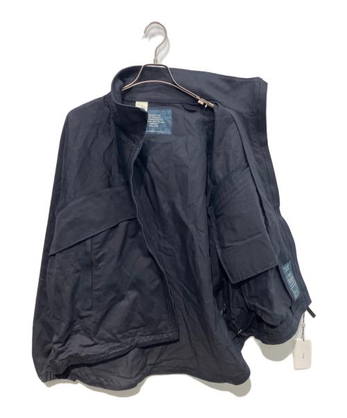 N.HOOLYWOOD（エヌ ハリウッド）N.HOOLYWOOD (エヌ ハリウッド) SHIRT BLOUSON　25AW ネイビー サイズ:38の古着・服飾アイテム