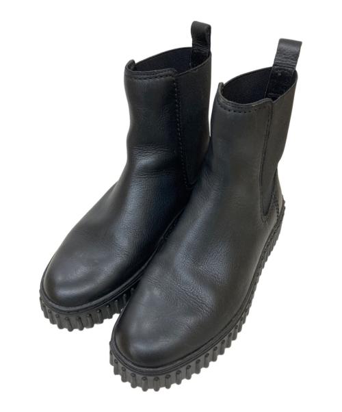 CLARKS（クラークス）CLARKS (クラークス) サイドゴアブーツ ブラック サイズ:US8の古着・服飾アイテム