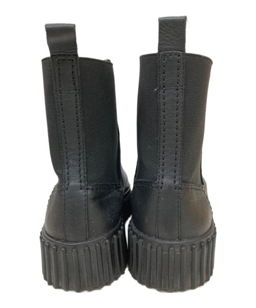 CLARKS（クラークス）CLARKS (クラークス) サイドゴアブーツ ブラック サイズ:US8の古着・服飾アイテム