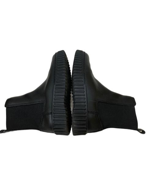 CLARKS（クラークス）CLARKS (クラークス) サイドゴアブーツ ブラック サイズ:US8の古着・服飾アイテム