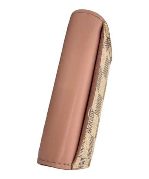 LOUIS VUITTON（ルイ ヴィトン）LOUIS VUITTON (ルイ ヴィトン) ポルトフォイユ・ゾエ 3つ折り財布/ダミエ・アズール ピンクの古着・服飾アイテム
