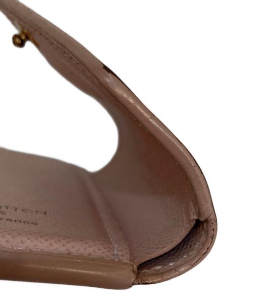 LOUIS VUITTON（ルイ ヴィトン）LOUIS VUITTON (ルイ ヴィトン) ポルトフォイユ・ゾエ 3つ折り財布/ダミエ・アズール ピンクの古着・服飾アイテム