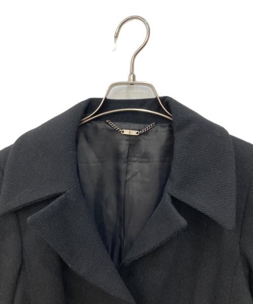 DOLCE & GABBANA（ドルチェ＆ガッバーナ）DOLCE & GABBANA (ドルチェ＆ガッバーナ) チェスターコート ネイビー サイズ:40の古着・服飾アイテム