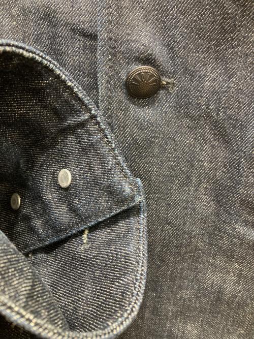 291295=HOMME（ニーキューイチニーキューゴオム）291295=HOMME (ニーキューイチニーキューゴオム) デニムテーラードジャケット インディゴ サイズ:48の古着・服飾アイテム