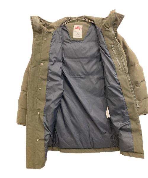 DANTON（ダントン）DANTON (ダントン) フード付きロングダウンコート オリーブ サイズ:38の古着・服飾アイテム