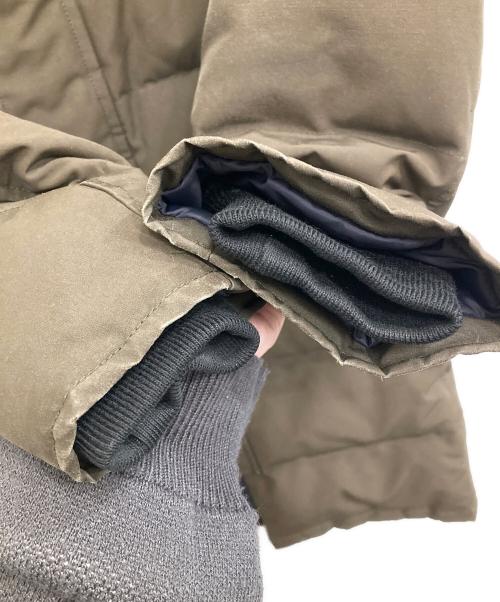 DANTON（ダントン）DANTON (ダントン) フード付きロングダウンコート オリーブ サイズ:38の古着・服飾アイテム