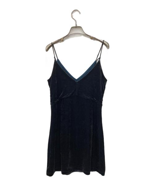 BACCA（バッカ）BACCA (バッカ) ベロアジャージー キャミソール ブラック サイズ:Mの古着・服飾アイテム