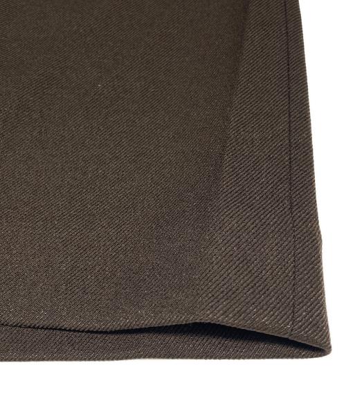 JUSGLITTY（ジャスグリッティー）JUSGLITTY (ジャスグリッティー) スーチングタイトスカート ブラウン サイズ:1の古着・服飾アイテム