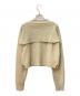 CLANE (クラネ) ARRANGE KNIT TOPS ベージュ サイズ:1：6000円