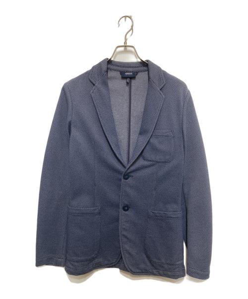 ARMANI JEANS（アルマーニジーンズ）ARMANI JEANS (アルマーニジーンズ) テーラードジャケット ネイビー サイズ:Sの古着・服飾アイテム