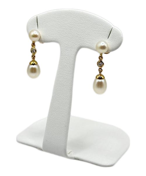 TIFFANY & Co.（ティファニー）Tiffany & Co. (ティファニー) パールダイヤモンドピアスの古着・服飾アイテム