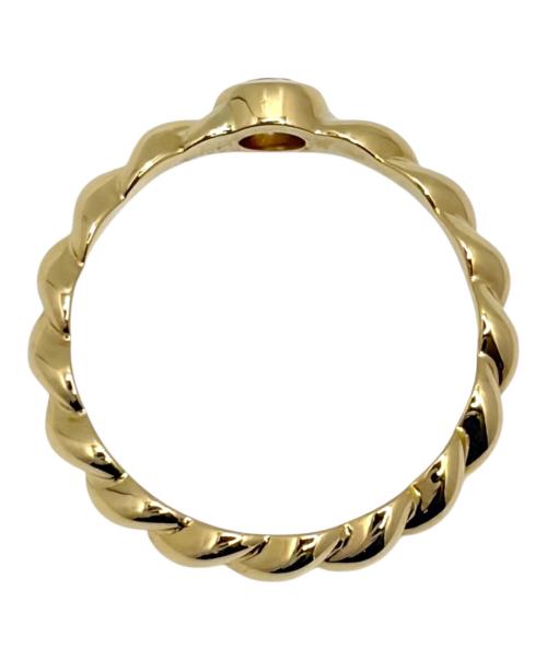 TIFFANY & Co.（ティファニー アンド コー）TIFFANY & Co. (ティファニー アンド コー) 1Pダイヤモンド ツイストリング サイズ:8号の古着・服飾アイテム