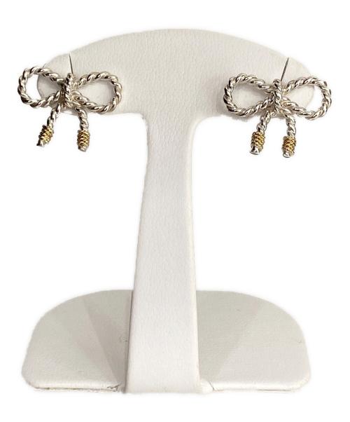 TIFFANY & Co.（ティファニー）TIFFANY & Co. (ティファニー) ボウツイストリボンピアスの古着・服飾アイテム