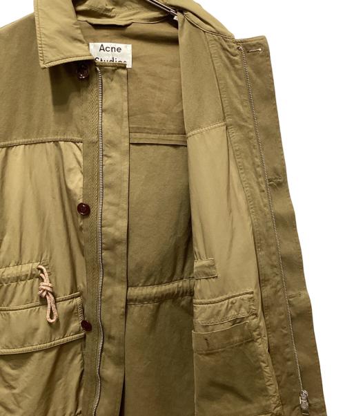 Acne studios（アクネ ストゥディオズ）Acne studios (アクネ ストゥディオズ) モッズコート カーキ サイズ:48の古着・服飾アイテム