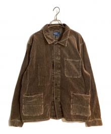 POLO RALPH LAUREN（ポロ・ラルフローレン）の古着「コーデュロイカバーオール」｜ブラウン