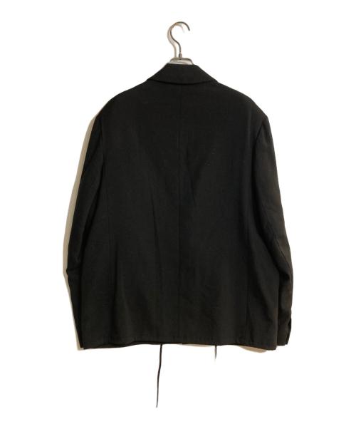 maison kitsune（メゾンキツネ）MAISON KITSUNE (メゾンキツネ) BOXY TAILORED JACKET/ボクシーテーラードジャケット ブラック サイズ:44の古着・服飾アイテム