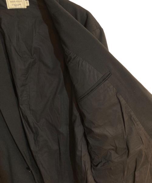 maison kitsune（メゾンキツネ）MAISON KITSUNE (メゾンキツネ) BOXY TAILORED JACKET/ボクシーテーラードジャケット ブラック サイズ:44の古着・服飾アイテム