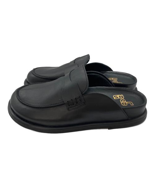 LAYAS（レイヤーズ）LAYAS (レイヤーズ) MULE LOAFER ブラック サイズ:38の古着・服飾アイテム