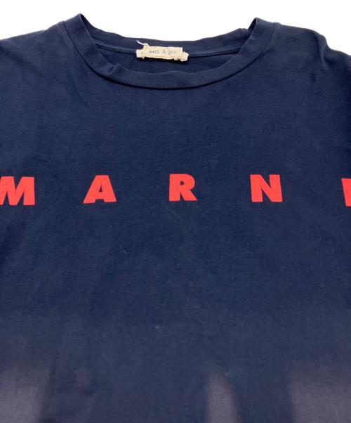 MARNI（マルニ）MARNI (マルニ) ロングスリーブカットソー ネイビー サイズ:SIZE 46の古着・服飾アイテム