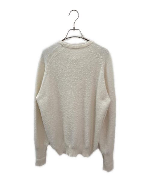 Maison Margiela（メゾンマルジェラ）Maison Margiela (メゾンマルジェラ) ピリング加工ニット ホワイト サイズ:Sの古着・服飾アイテム