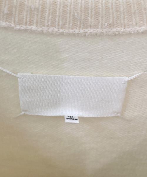 Maison Margiela（メゾンマルジェラ）Maison Margiela (メゾンマルジェラ) ピリング加工ニット ホワイト サイズ:Sの古着・服飾アイテム
