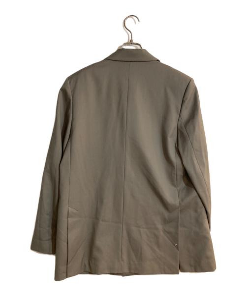 AP STUDIO（エーピーストゥディオ）AP STUDIO (エーピーストゥディオ) Sage Shoulder Jacket/セージ ショルダージャケット グレー サイズ:36の古着・服飾アイテム