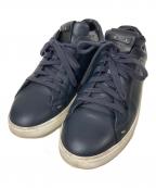 FENDIフェンディ）の古着「モンスター レザースニーカー」｜ネイビー