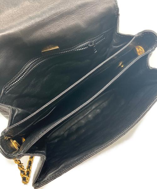 BALLY（バリー）BALLY (バリー) チェーンショルダーキルティングバッグ ブラックの古着・服飾アイテム